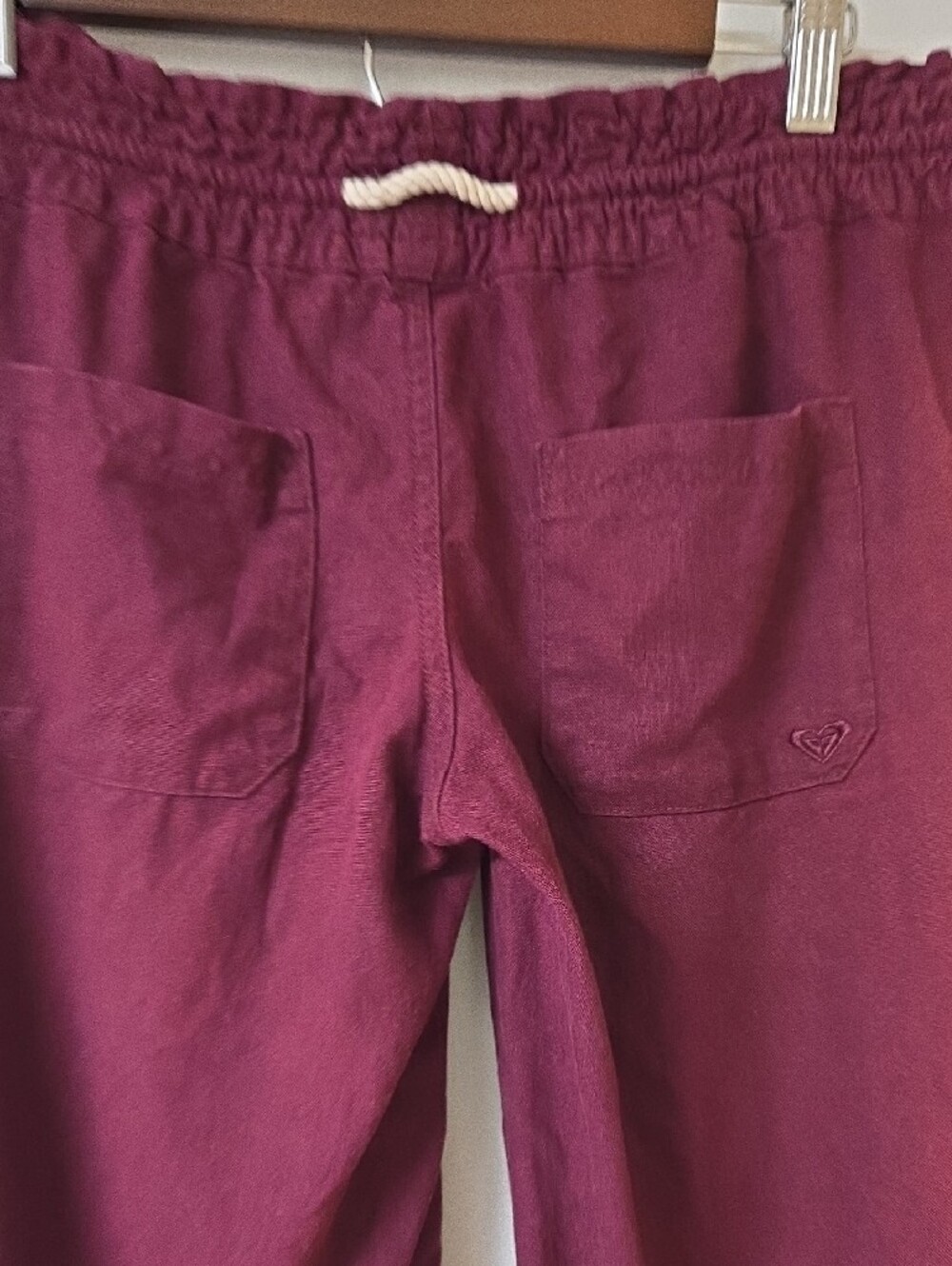 Roxy Oceanside Beach Linen Pants Small - Picture 4 of 7